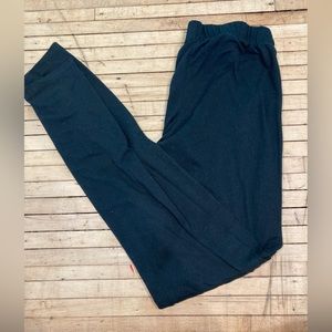 Women’s black aeropostle leggings. Size medium.